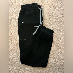 Figs Black Joggers
